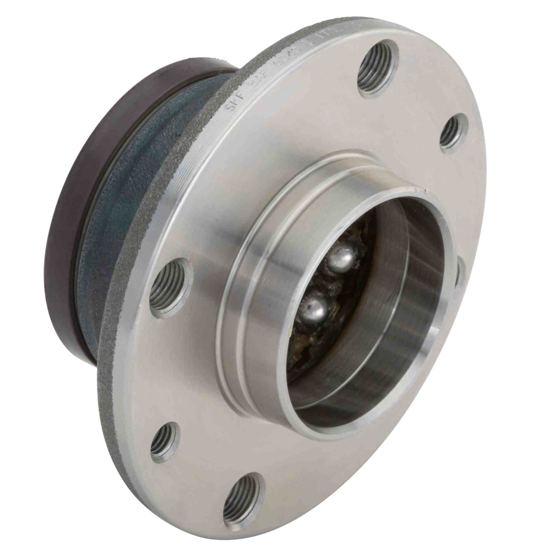 Side View of Rear Wheel Bearing and Hub Assembly MOOG 512480