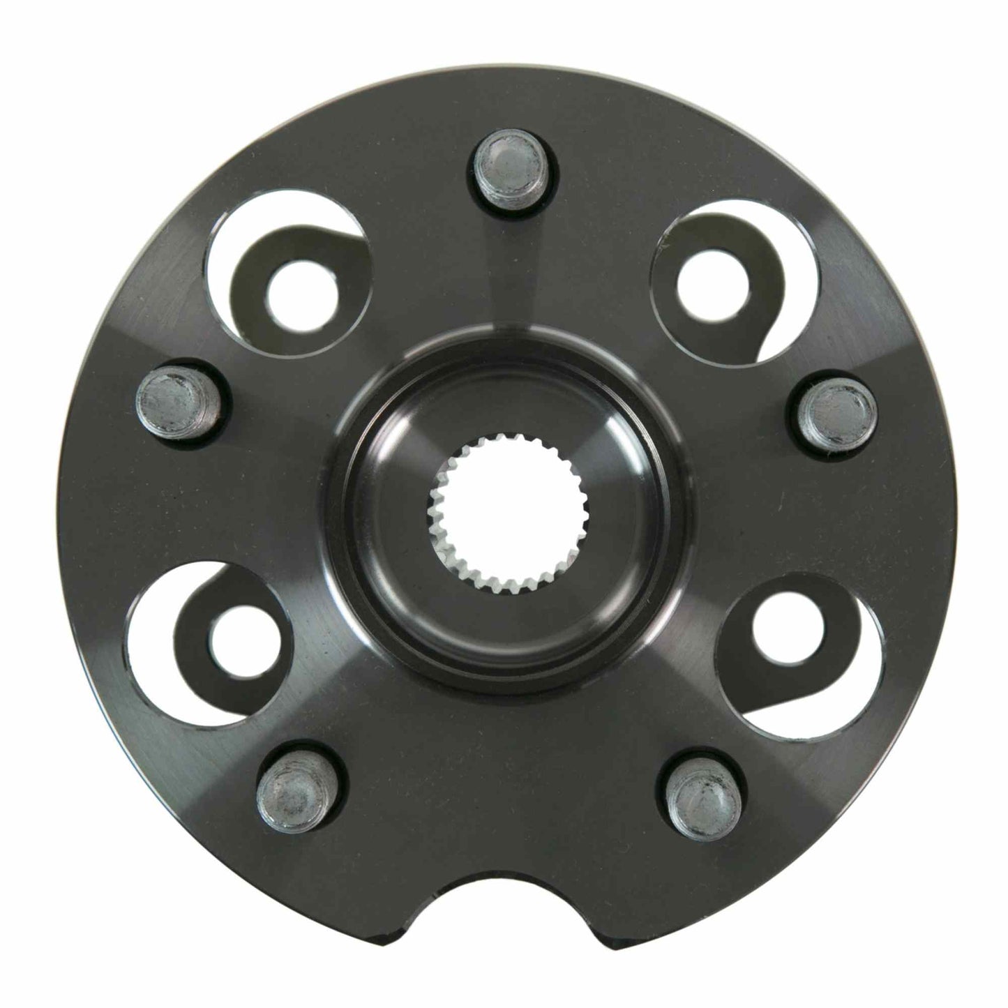 Back View of Rear Wheel Bearing and Hub Assembly MOOG 512482