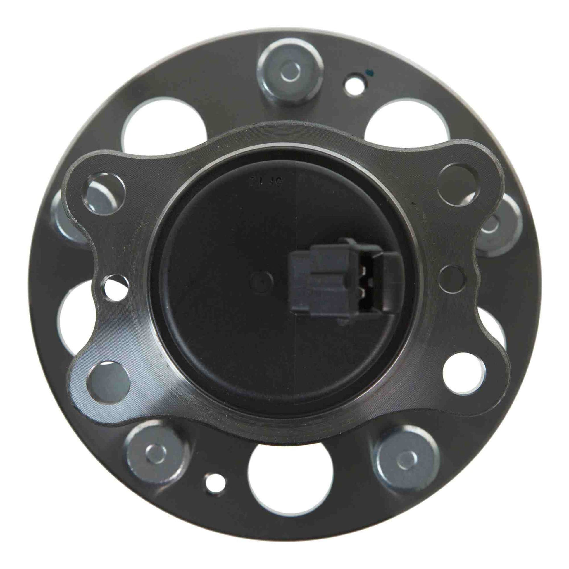 Front View of Rear Wheel Bearing and Hub Assembly MOOG 512495