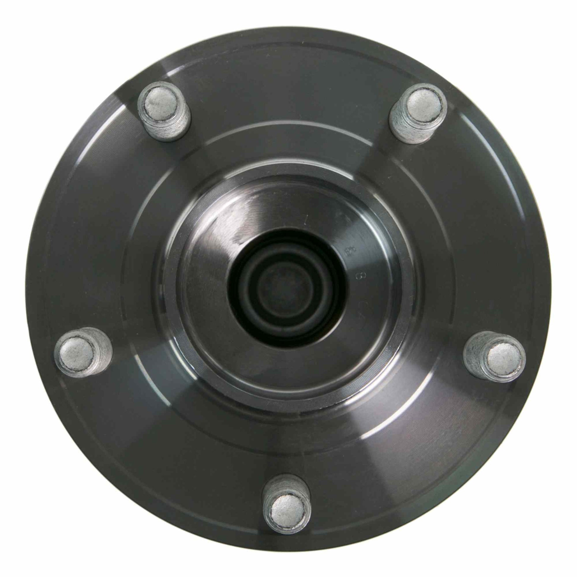 Back View of Rear Wheel Bearing and Hub Assembly MOOG 512497