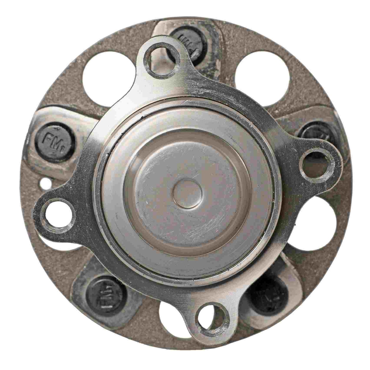 Back View of Rear Wheel Bearing and Hub Assembly MOOG 512544