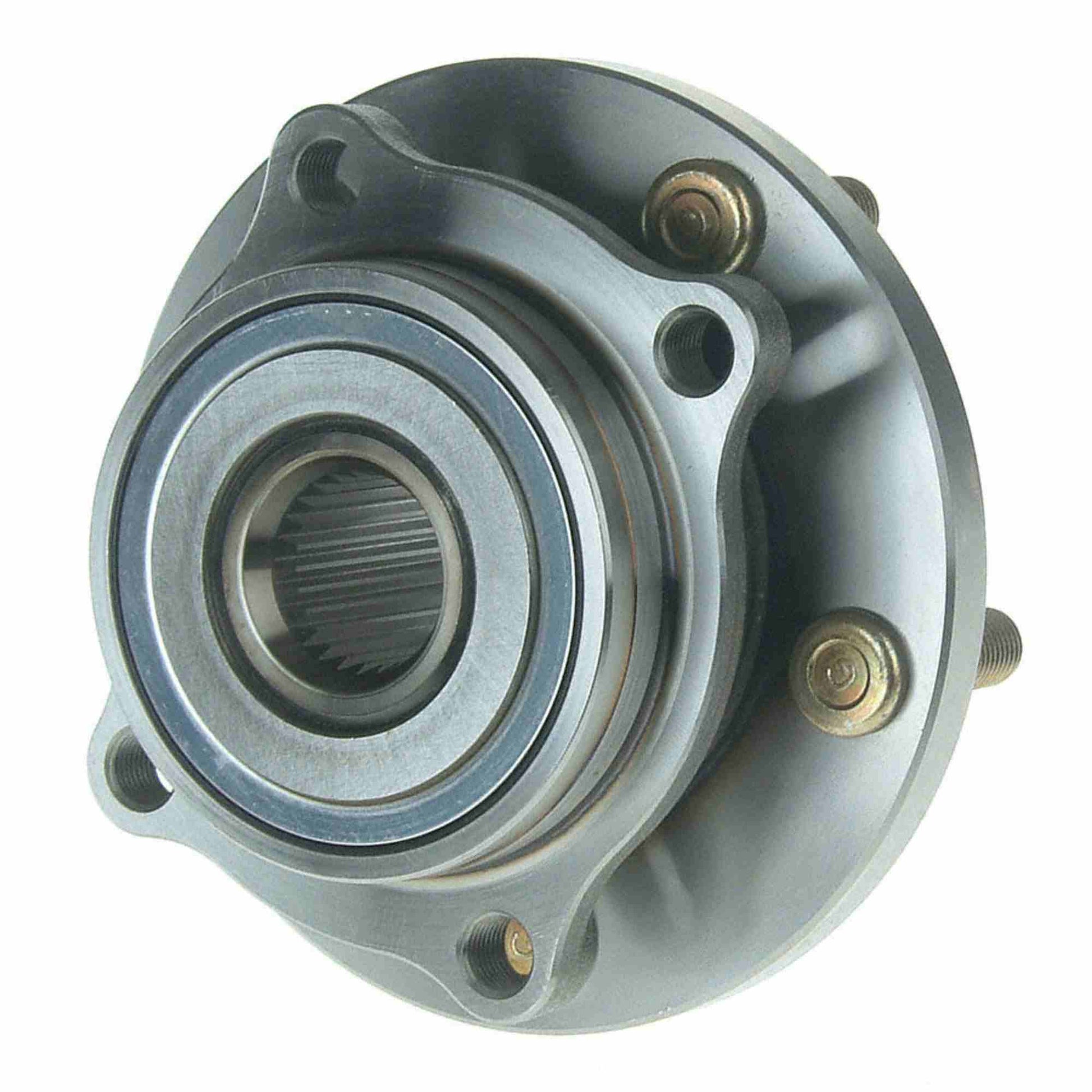 Back View of Front Wheel Bearing and Hub Assembly MOOG 513219