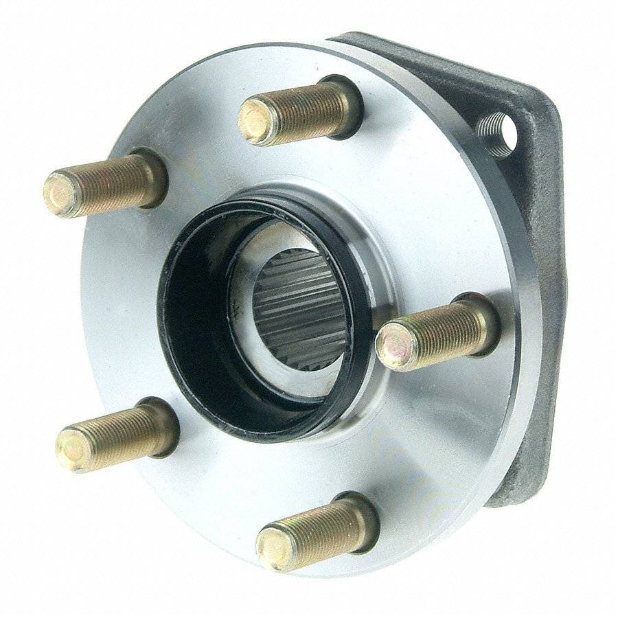 Top View of Front Wheel Bearing and Hub Assembly MOOG 513220