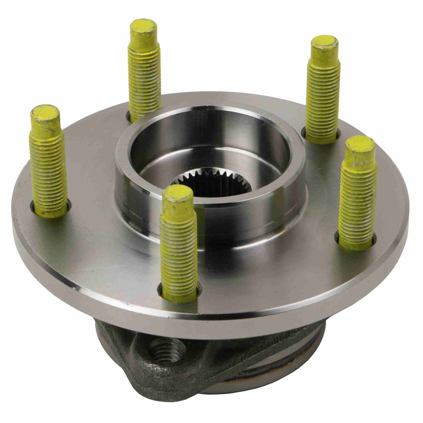 Angle View of Front Wheel Bearing and Hub Assembly MOOG 513237