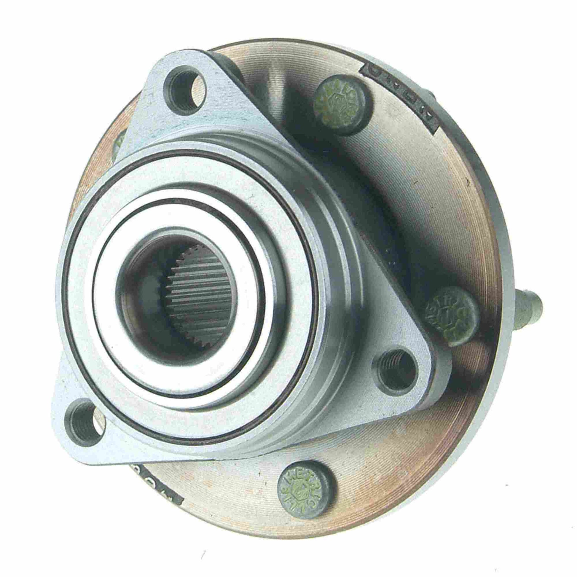 Back View of Front Wheel Bearing and Hub Assembly MOOG 513237