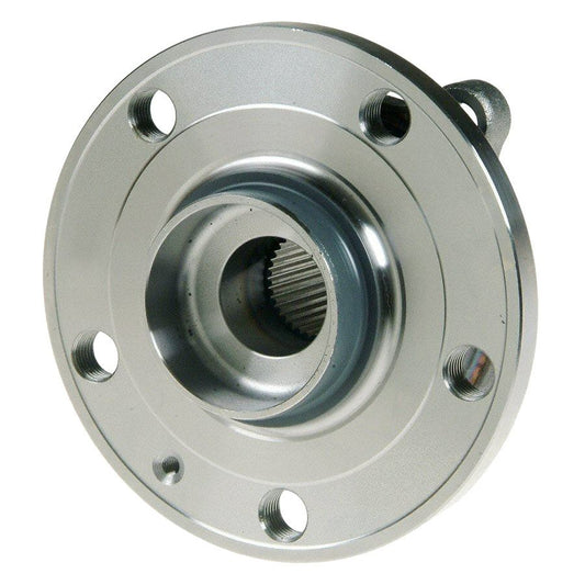 Top View of Front Wheel Bearing and Hub Assembly MOOG 513253