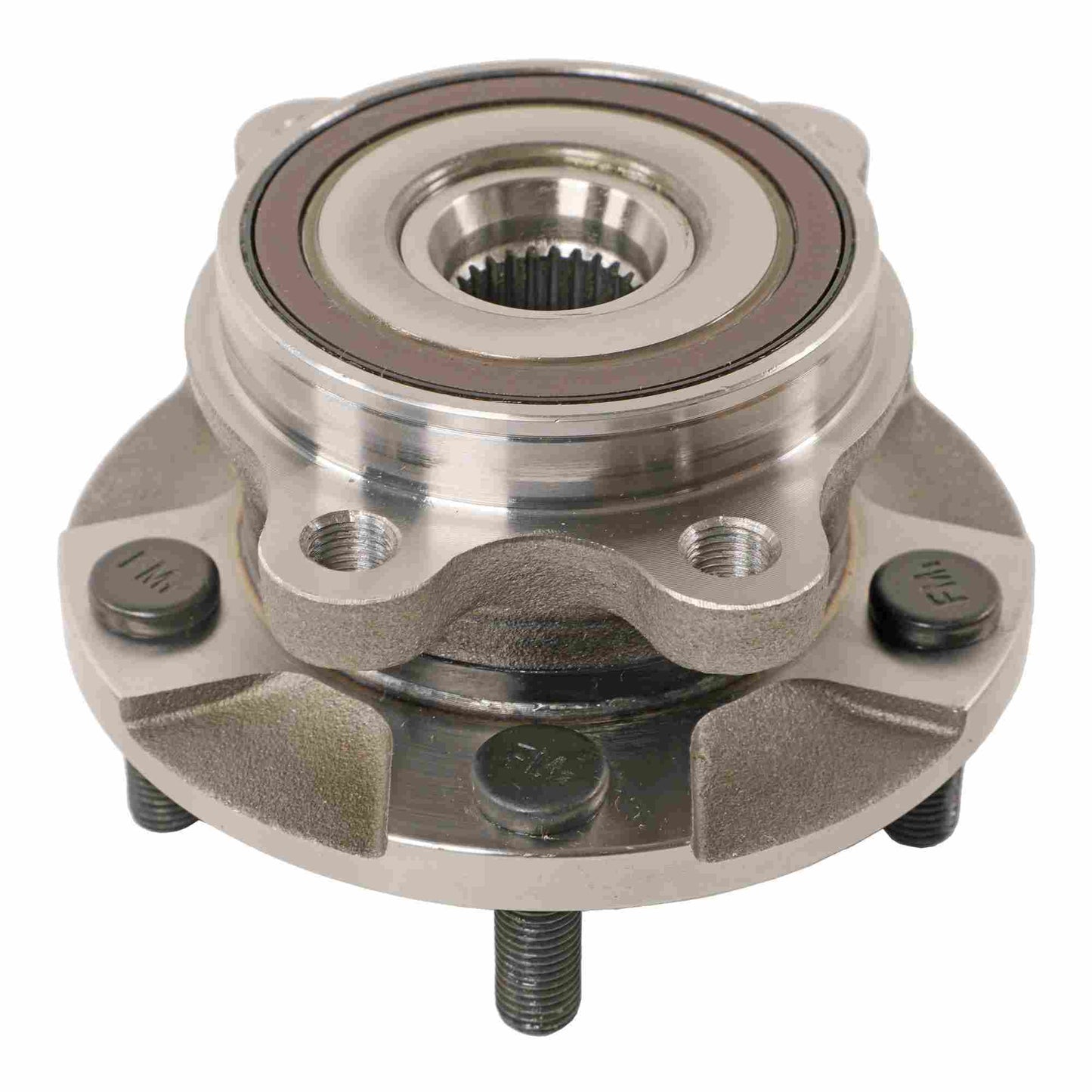 Angle View of Front Wheel Bearing and Hub Assembly MOOG 513257