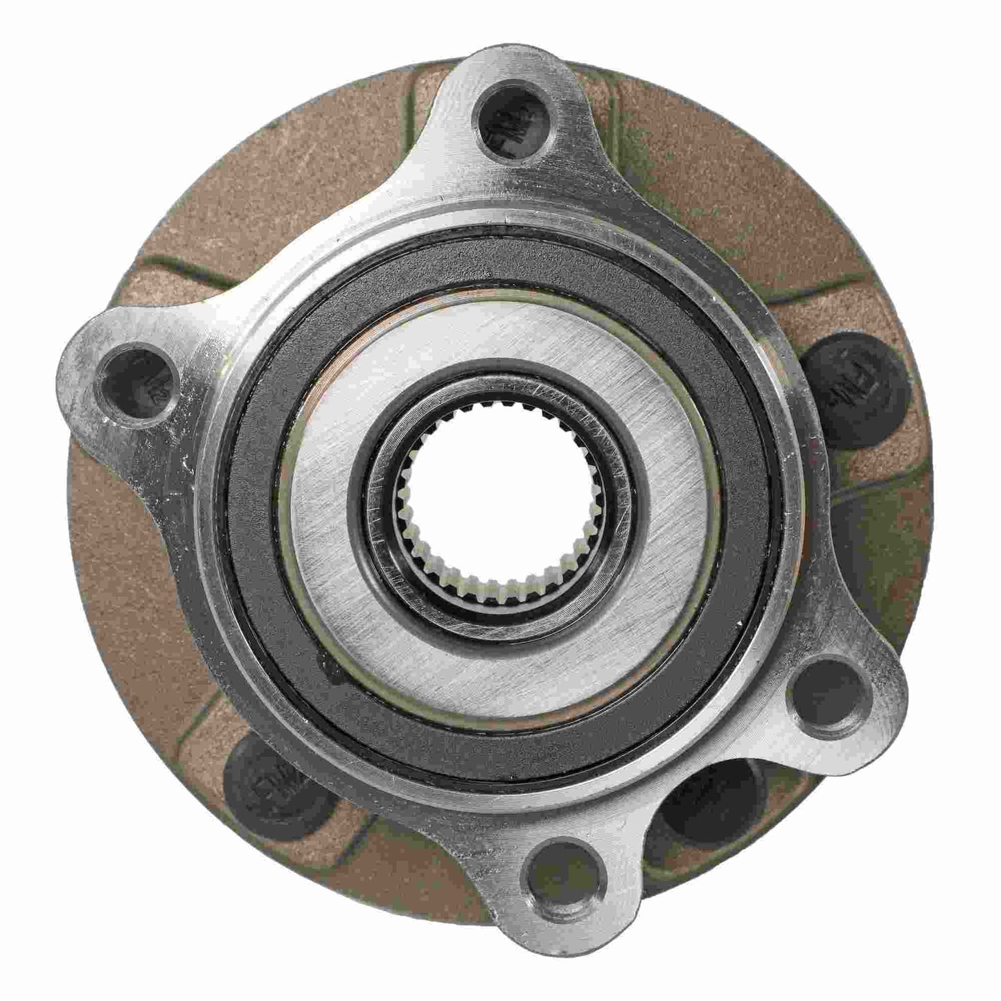 Back View of Front Wheel Bearing and Hub Assembly MOOG 513258