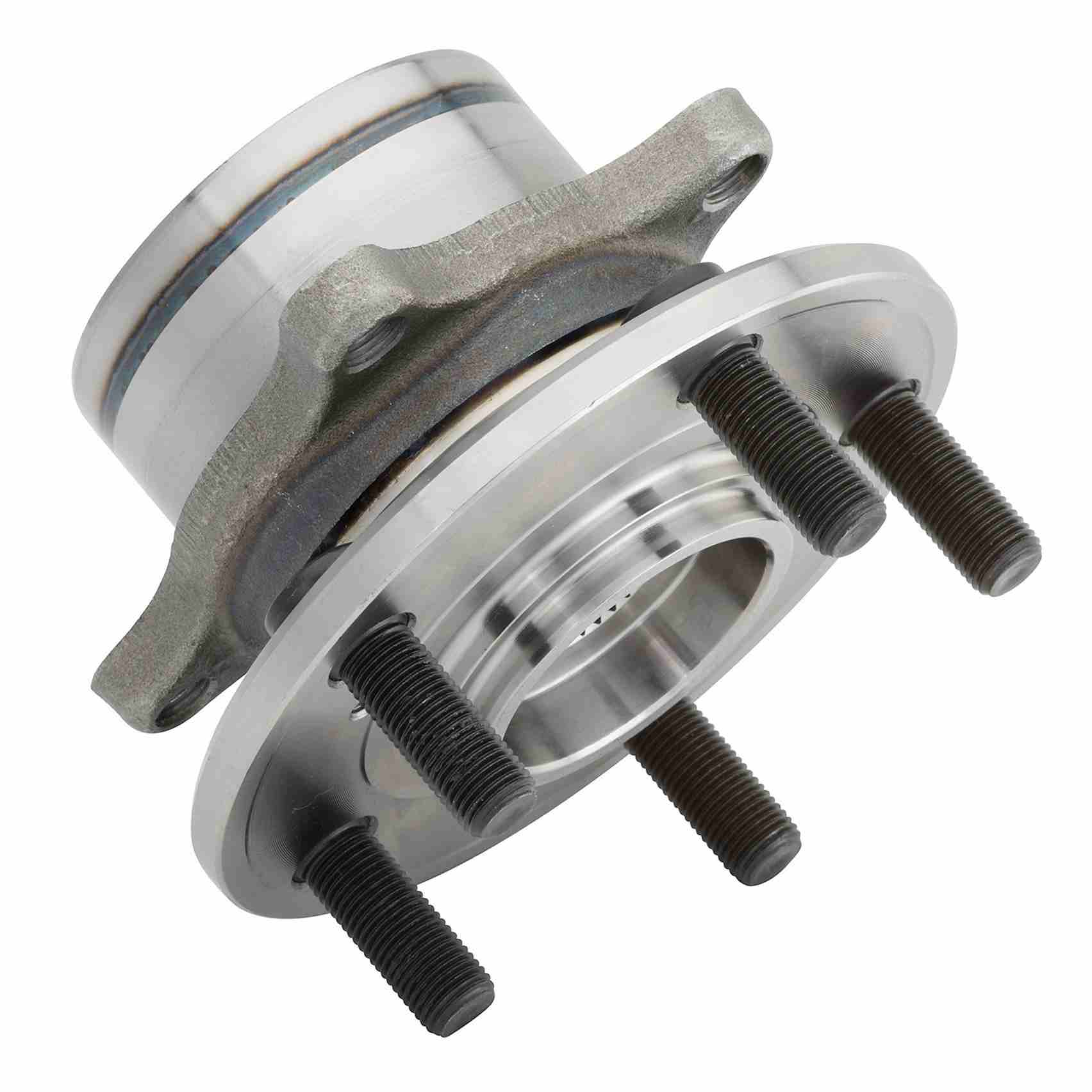 Side View of Front Wheel Bearing and Hub Assembly MOOG 513267