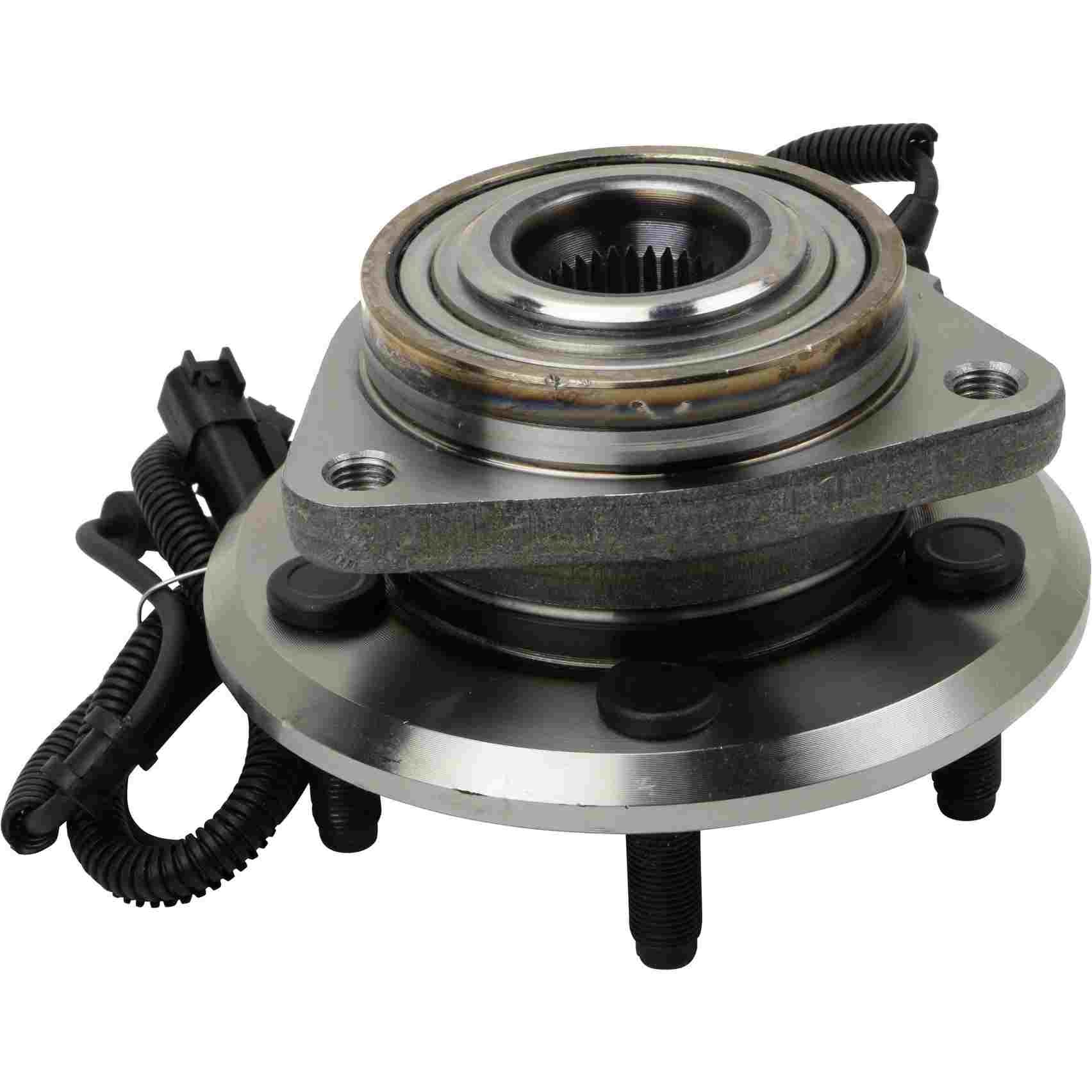 Angle View of Front Wheel Bearing and Hub Assembly MOOG 513270