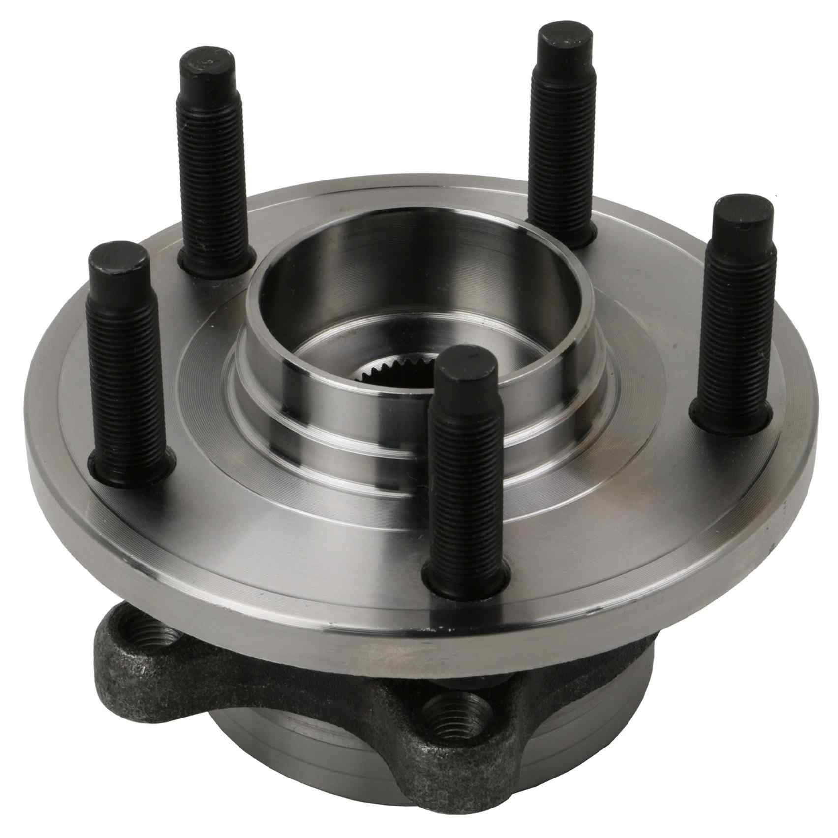 Angle View of Rear Wheel Bearing and Hub Assembly MOOG 513275