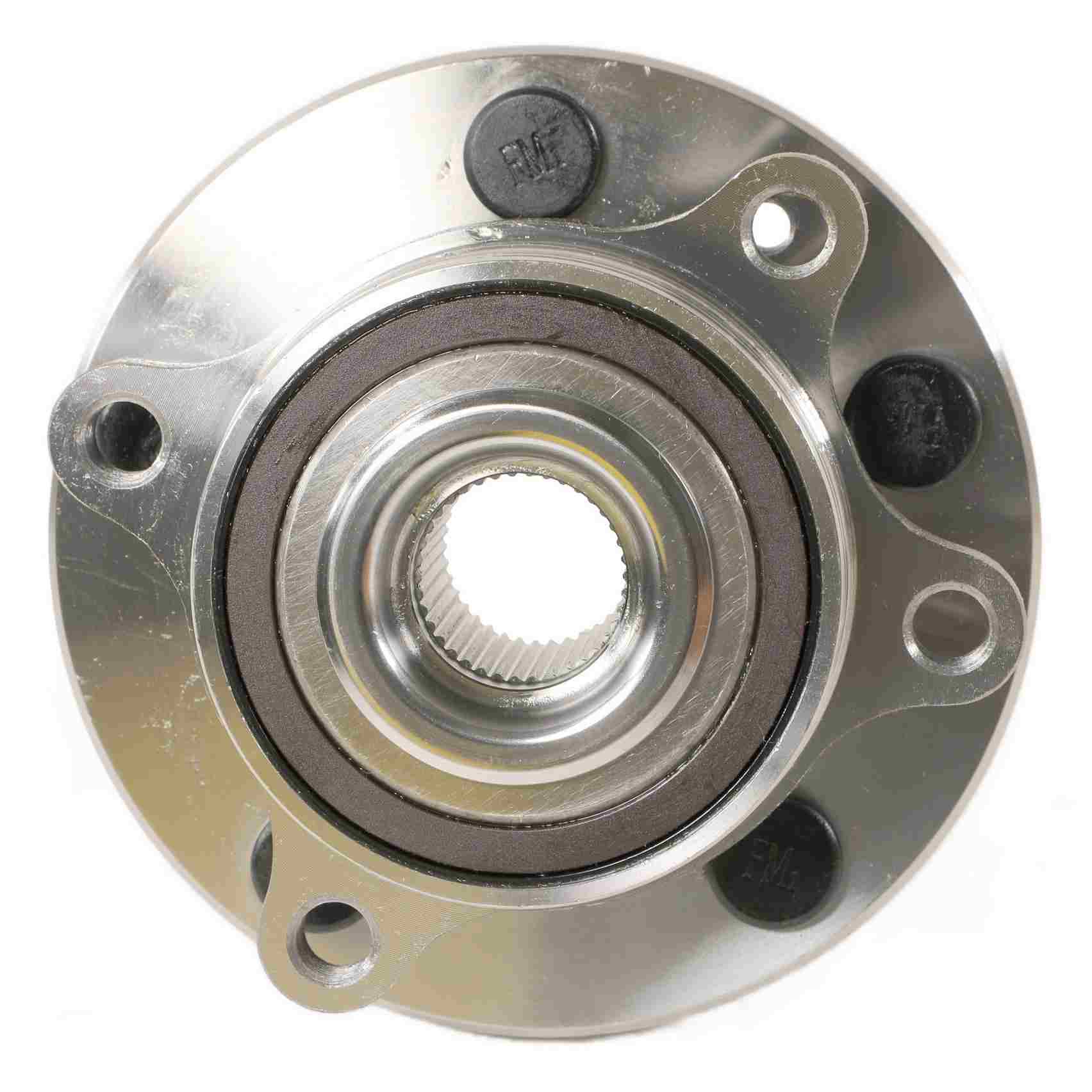 Back View of Rear Wheel Bearing and Hub Assembly MOOG 513275