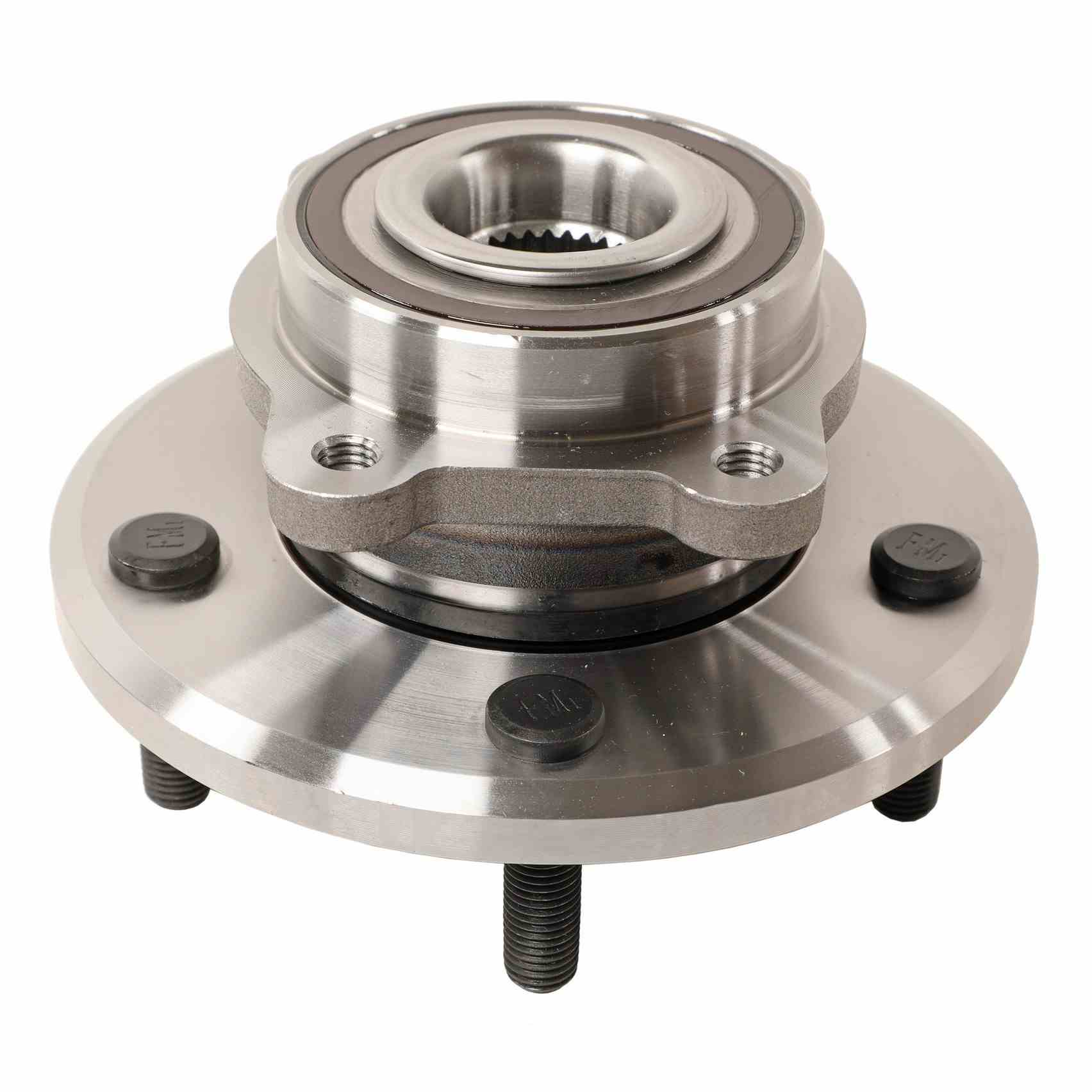 Angle View of Front Wheel Bearing and Hub Assembly MOOG 513286