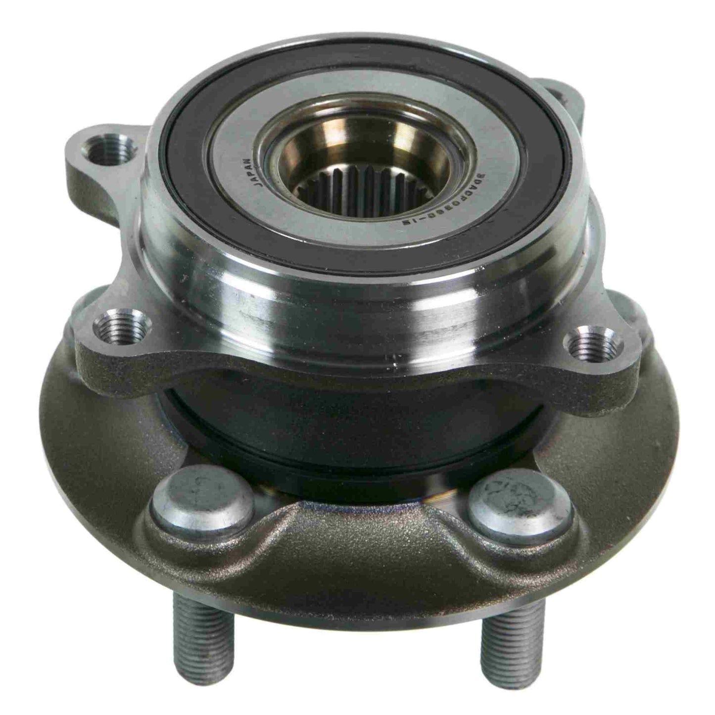 Angle View of Front Wheel Bearing and Hub Assembly MOOG 513287