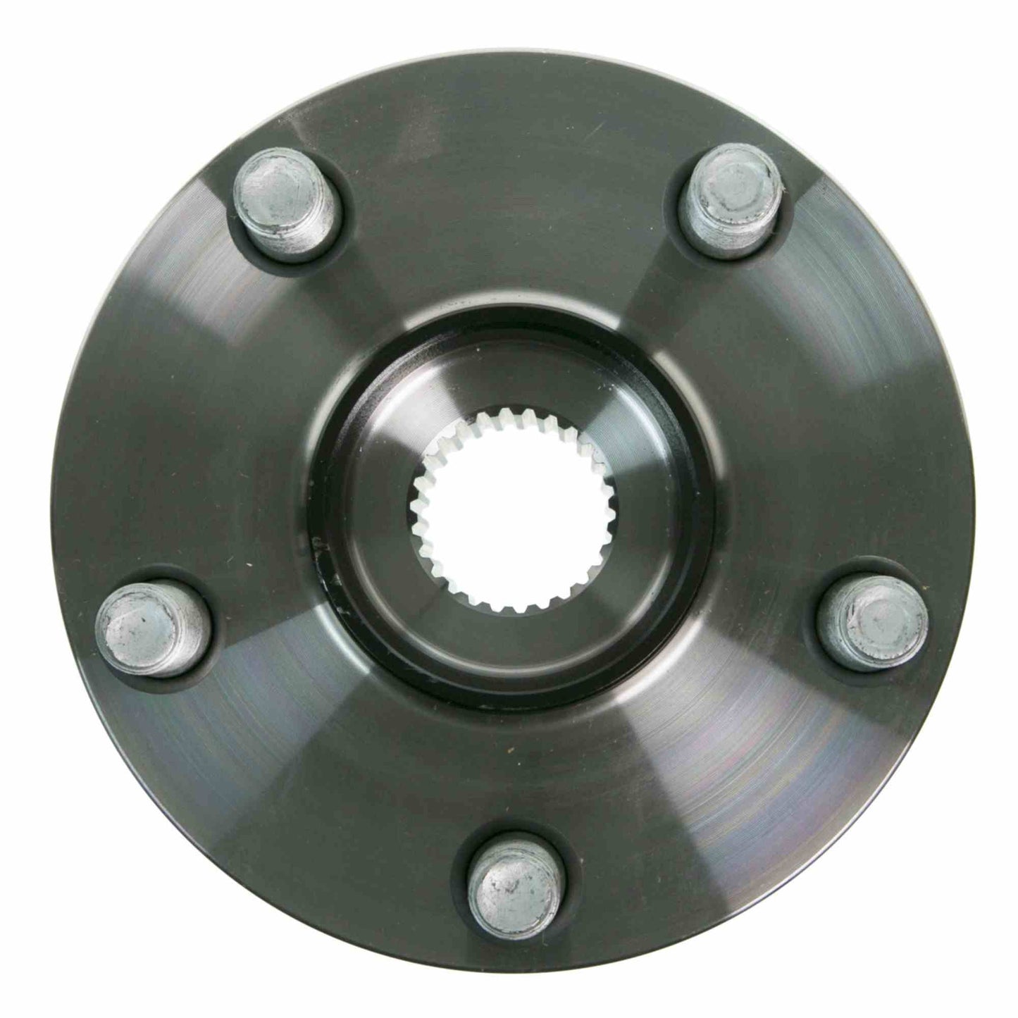 Back View of Front Wheel Bearing and Hub Assembly MOOG 513287