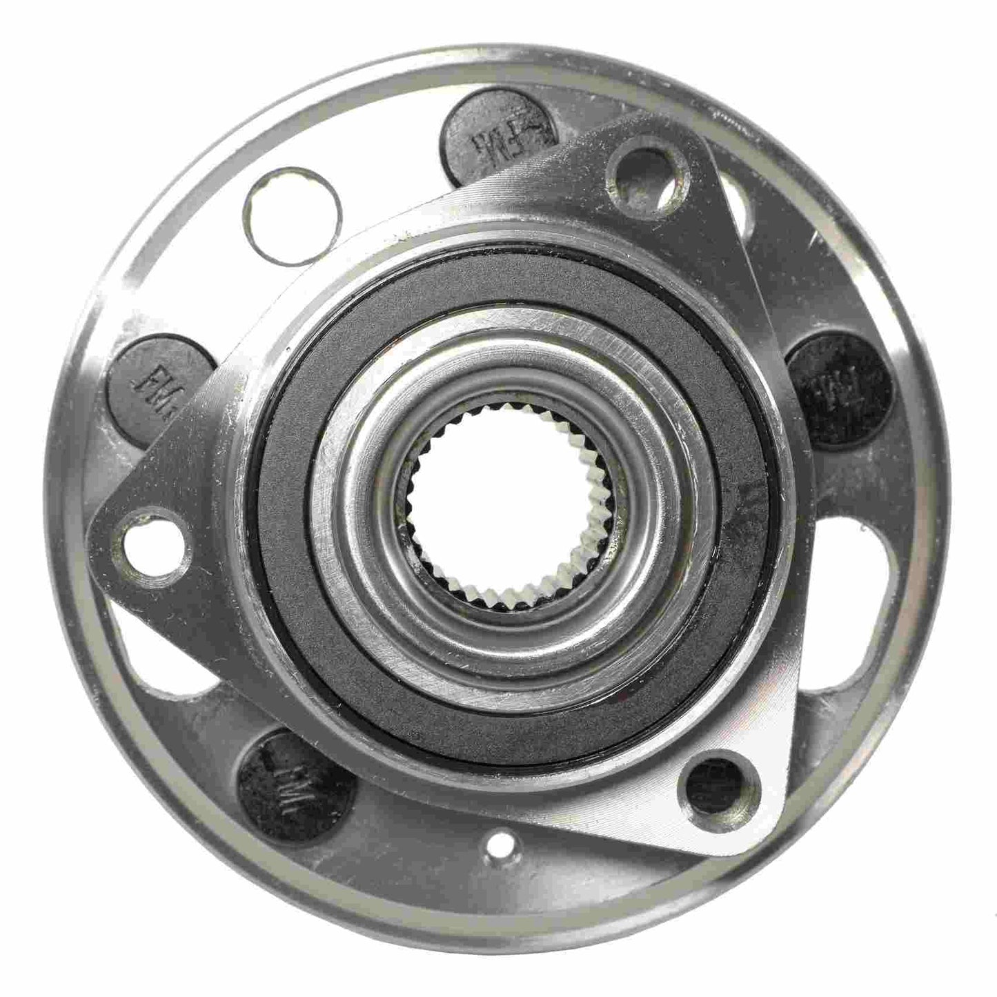 Back View of Rear Wheel Bearing and Hub Assembly MOOG 513288