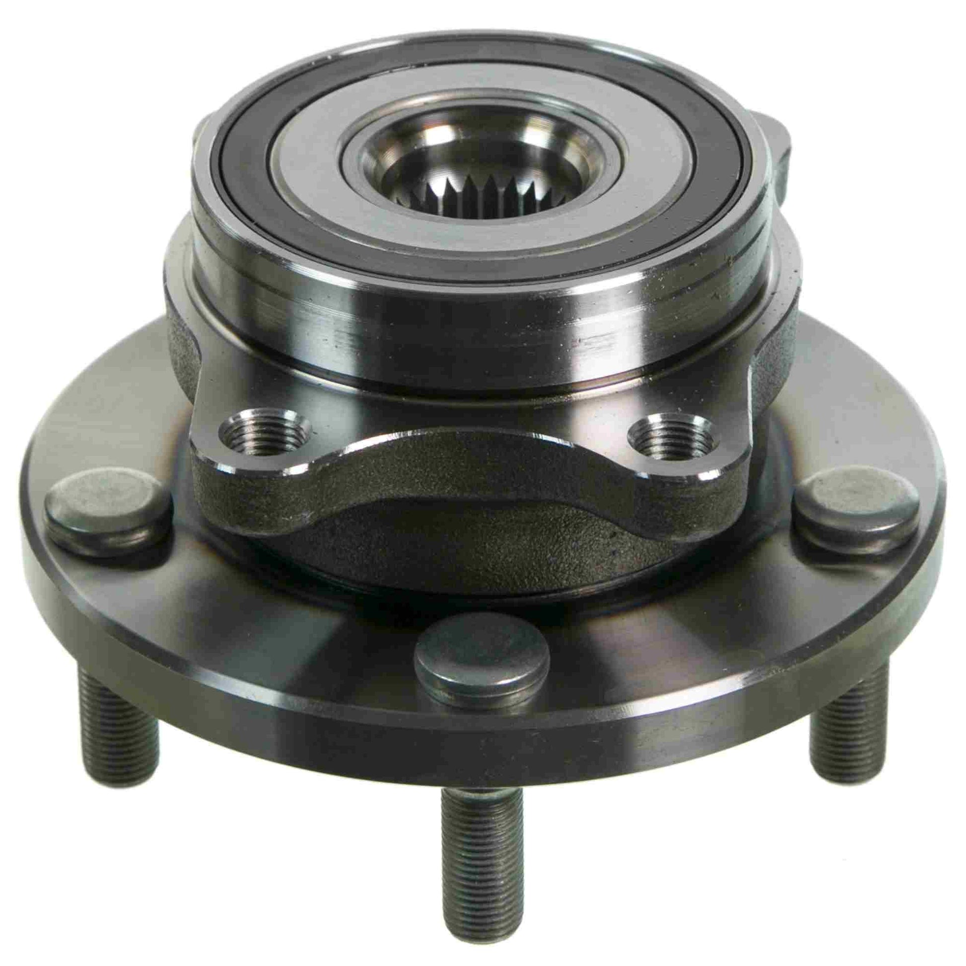 Angle View of Front Wheel Bearing and Hub Assembly MOOG 513302