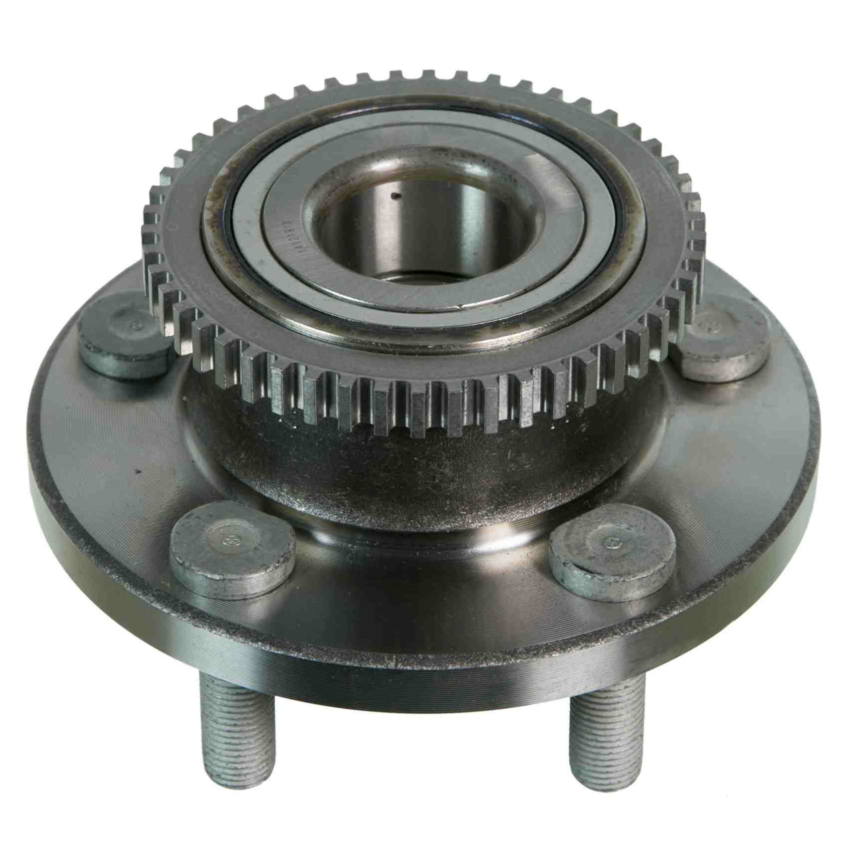 Angle View of Front Wheel Bearing and Hub Assembly MOOG 513346