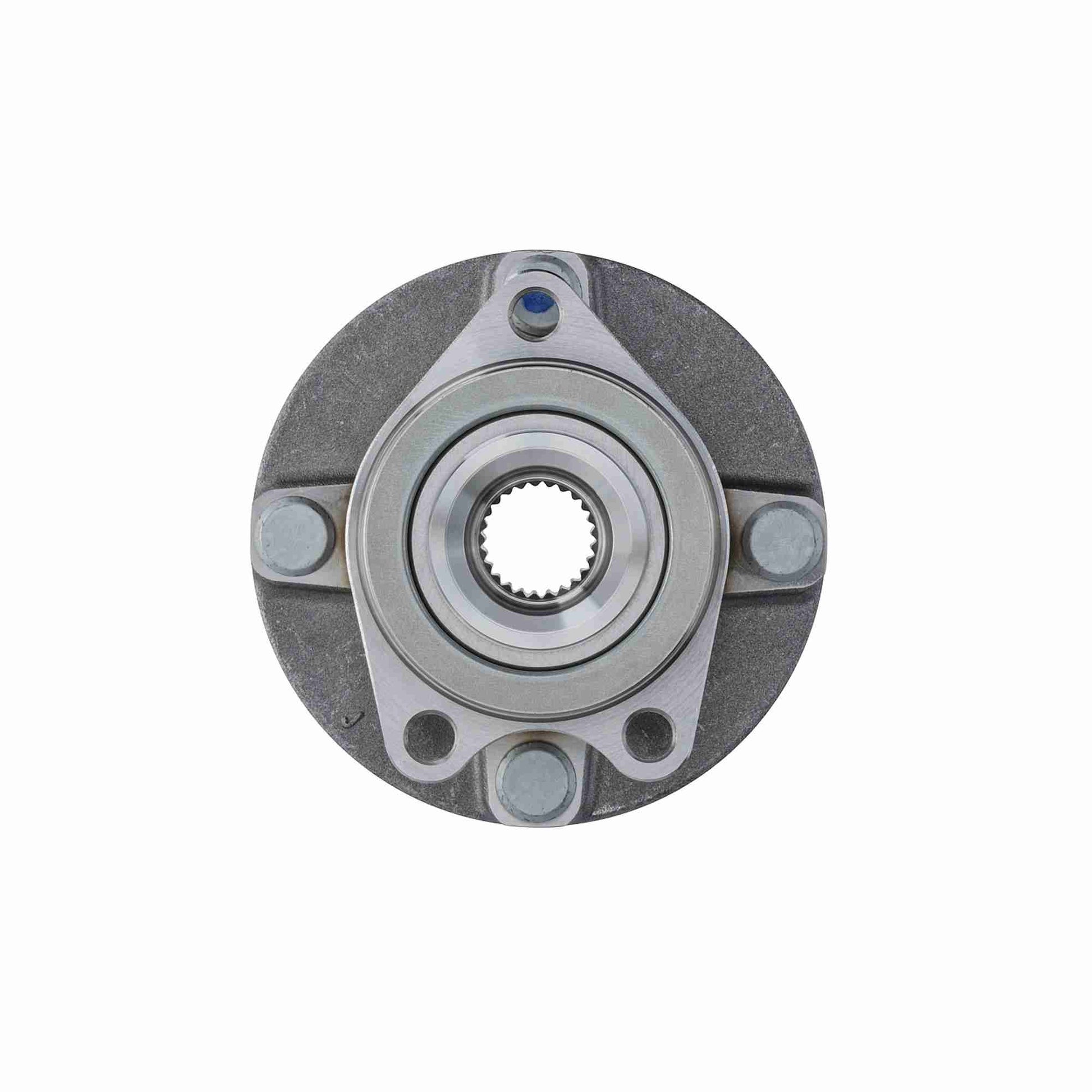 Front View of Front Wheel Bearing and Hub Assembly MOOG 513373