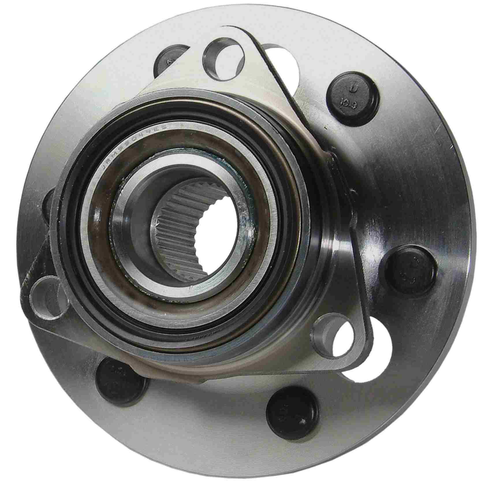 Back View of Front Wheel Bearing and Hub Assembly MOOG 515001