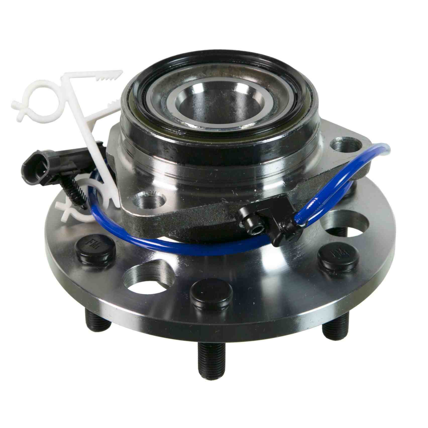 Angle View of Front Wheel Bearing and Hub Assembly MOOG 515024