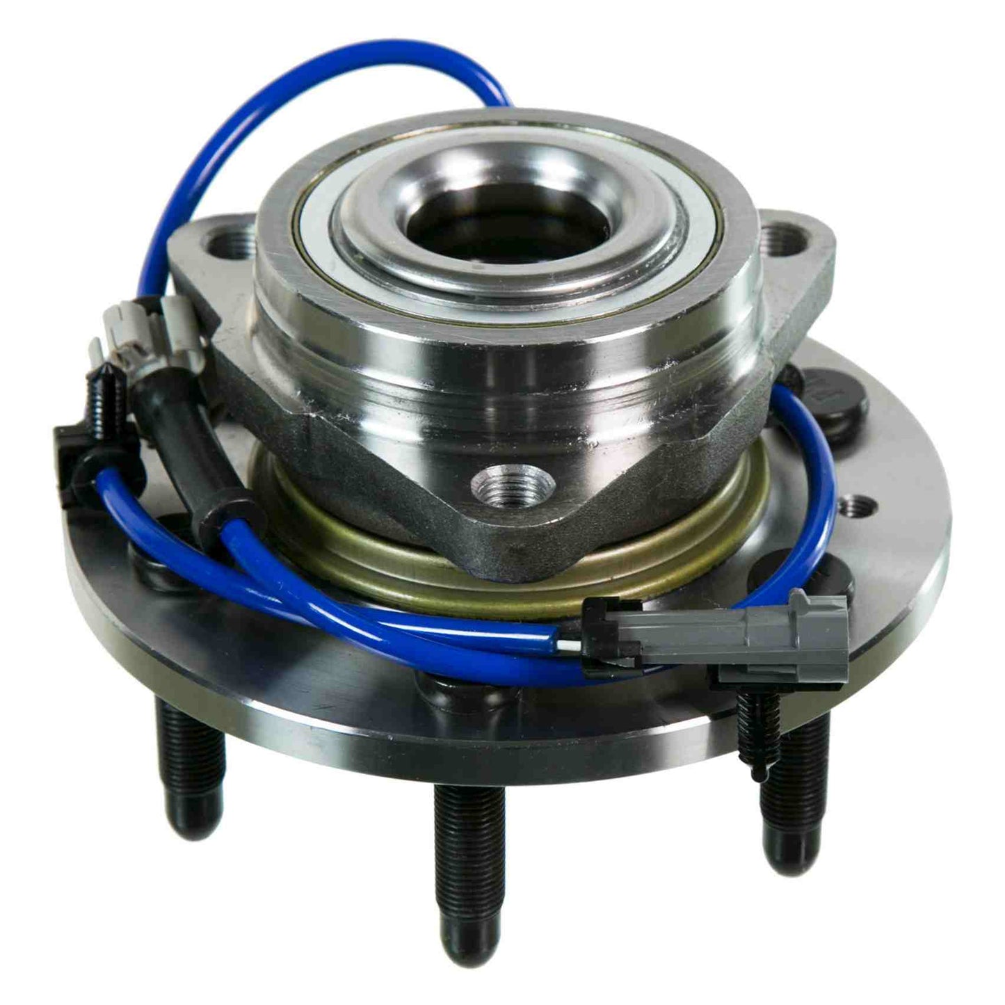 Angle View of Front Wheel Bearing and Hub Assembly MOOG 515036