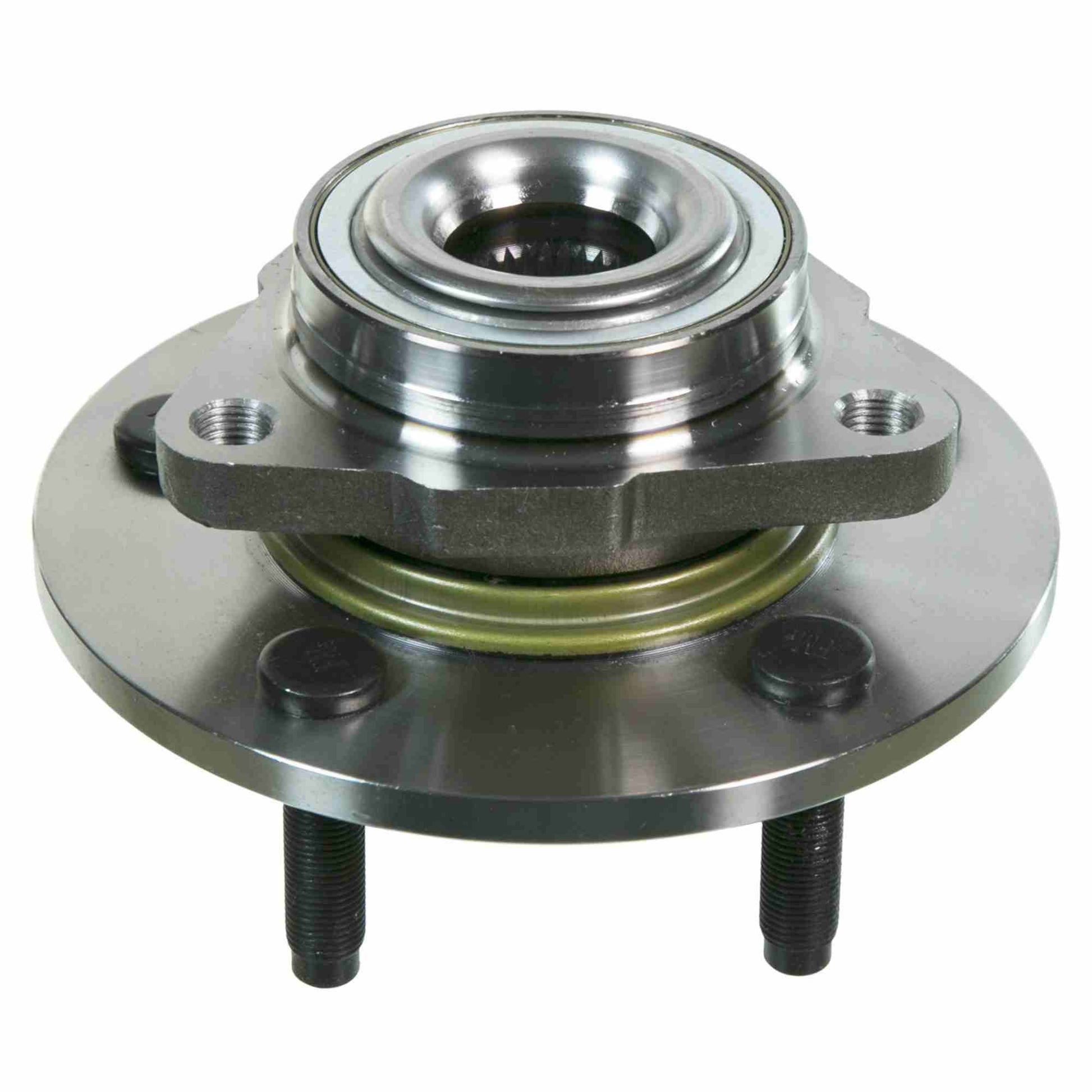 Angle View of Front Wheel Bearing and Hub Assembly MOOG 515072