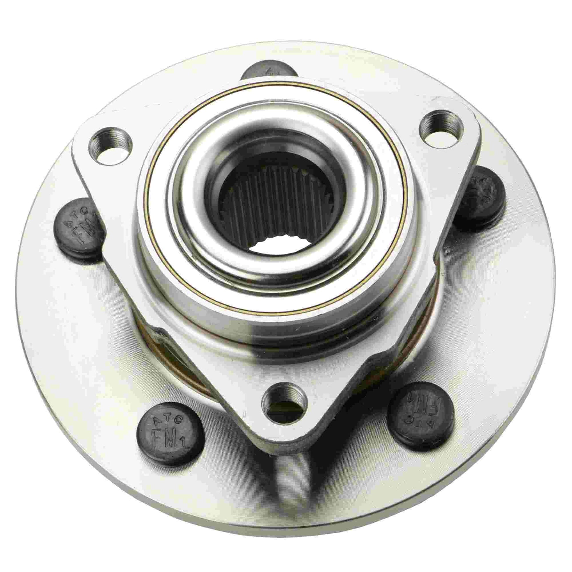 Back View of Front Wheel Bearing and Hub Assembly MOOG 515072