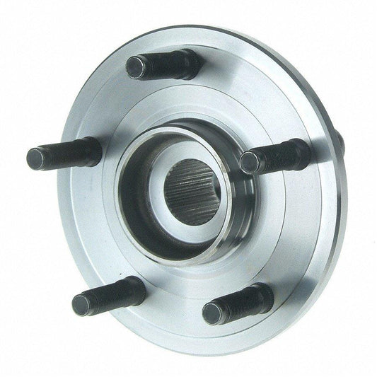 Top View of Front Wheel Bearing and Hub Assembly MOOG 515072