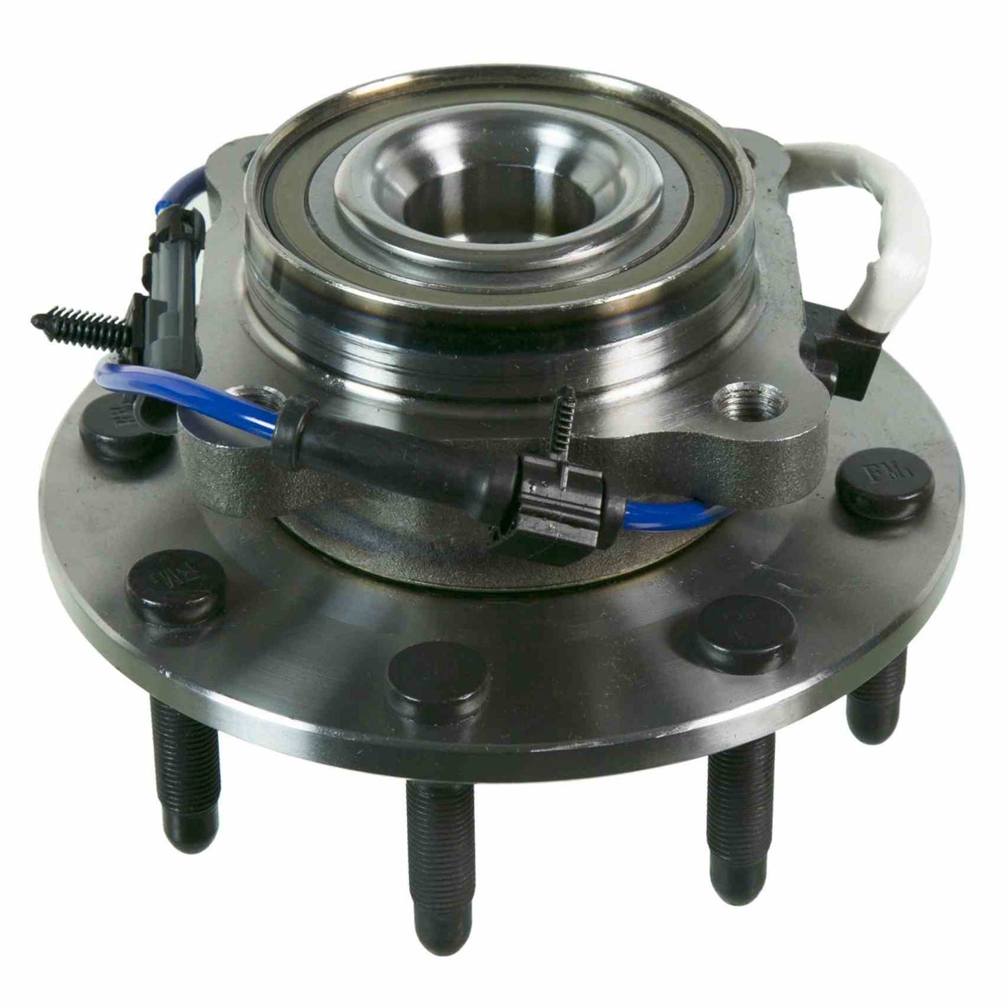 Angle View of Front Wheel Bearing and Hub Assembly MOOG 515086