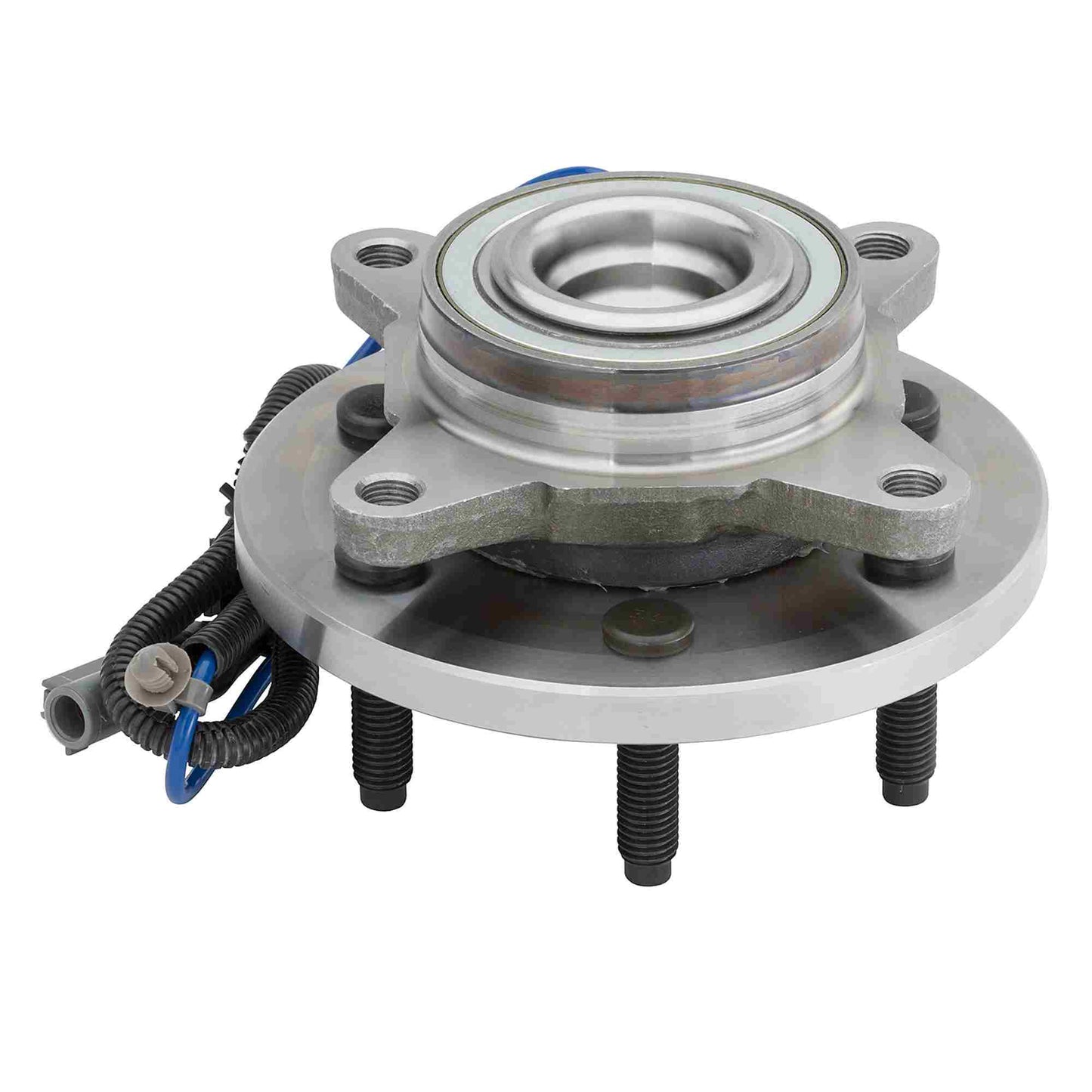 Angle View of Front Wheel Bearing and Hub Assembly MOOG 515094