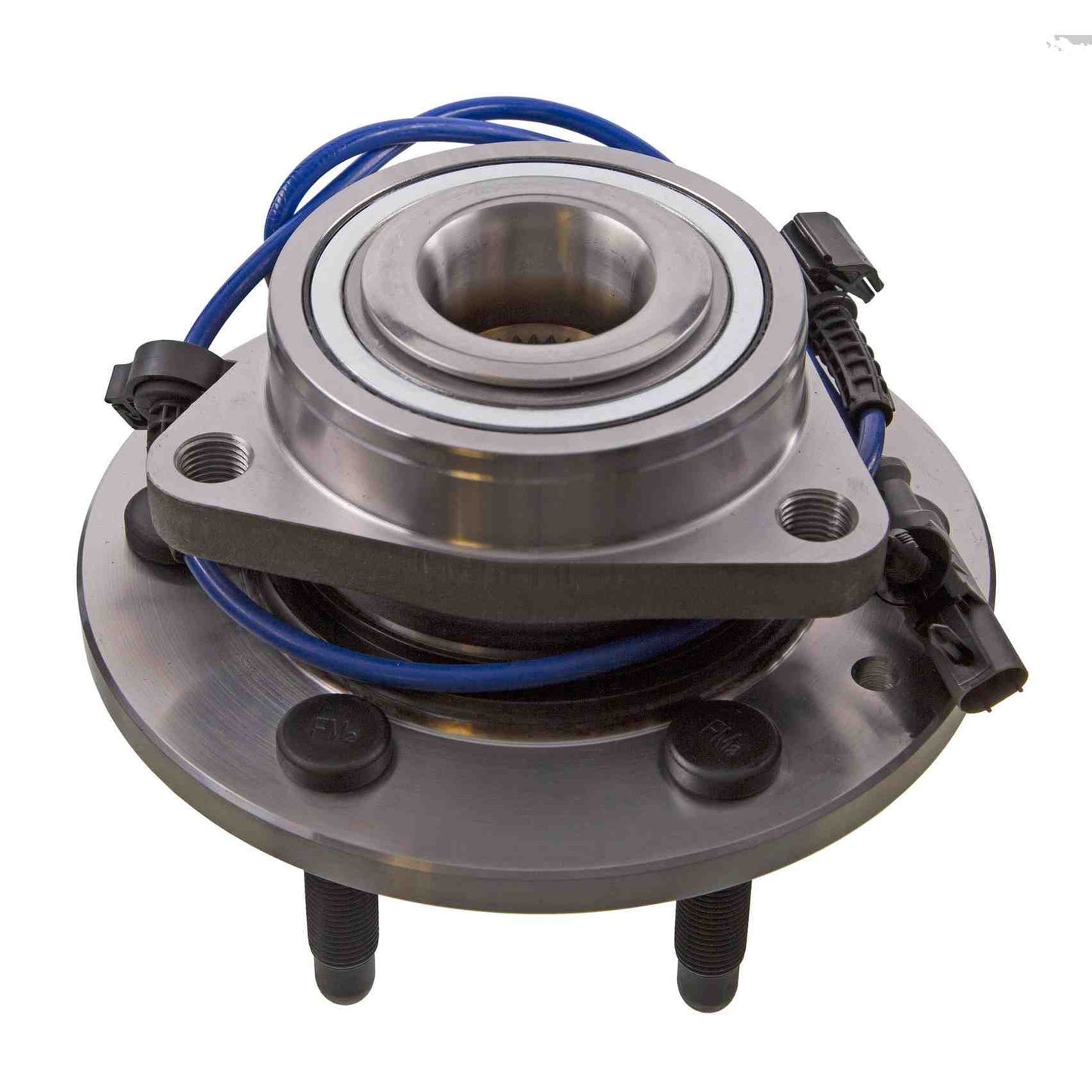 Angle View of Front Wheel Bearing and Hub Assembly MOOG 515096