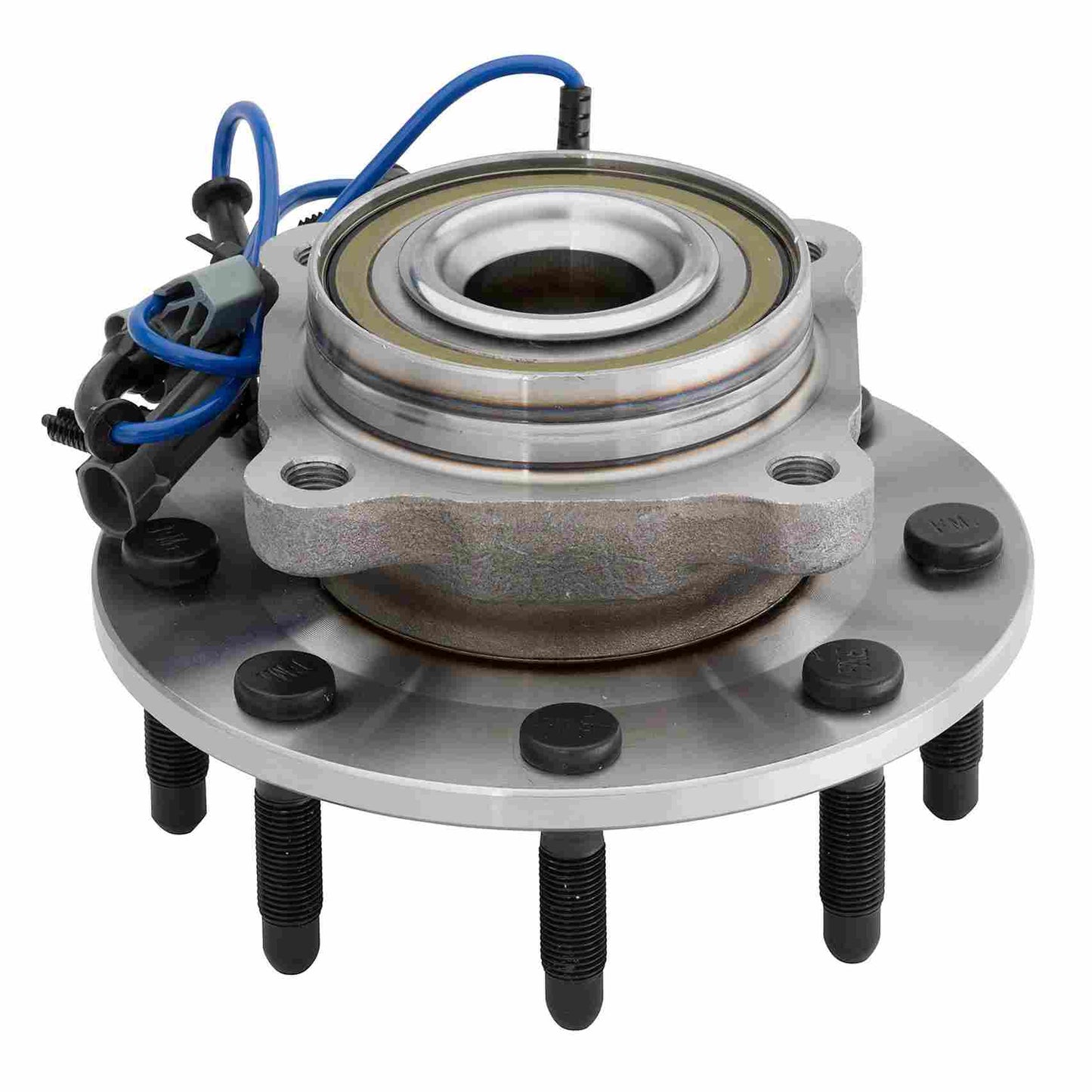 Angle View of Front Wheel Bearing and Hub Assembly MOOG 515098