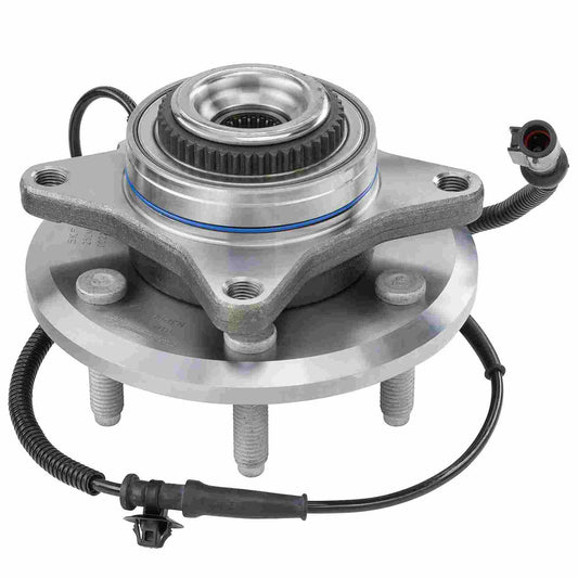 Angle View of Front Wheel Bearing and Hub Assembly MOOG 515112