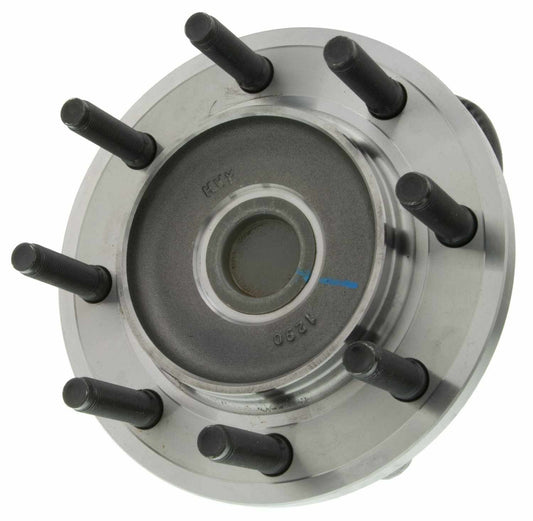 Top View of Front Wheel Bearing and Hub Assembly MOOG 515123