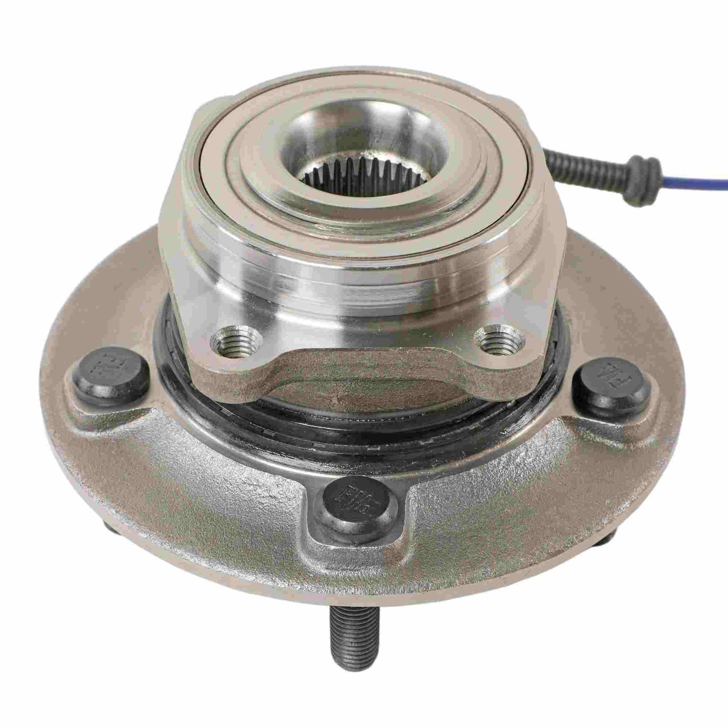 Angle View of Front Wheel Bearing and Hub Assembly MOOG 515150