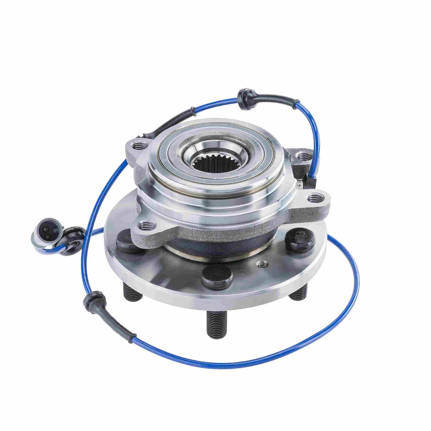 Angle View of Front Wheel Bearing and Hub Assembly MOOG 515164