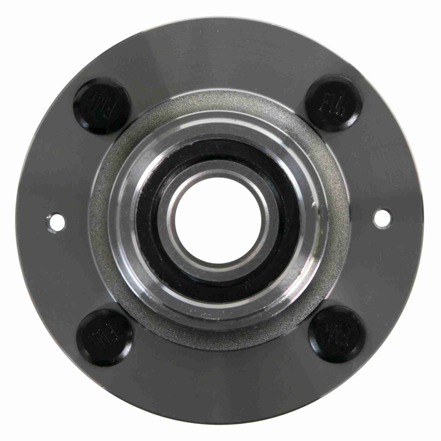 Front View of Rear Wheel Bearing and Hub Assembly MOOG 541010