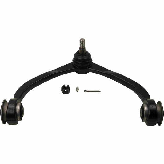 Angle View of Front Upper Suspension Control Arm and Ball Joint Assembly MOOG CK620006