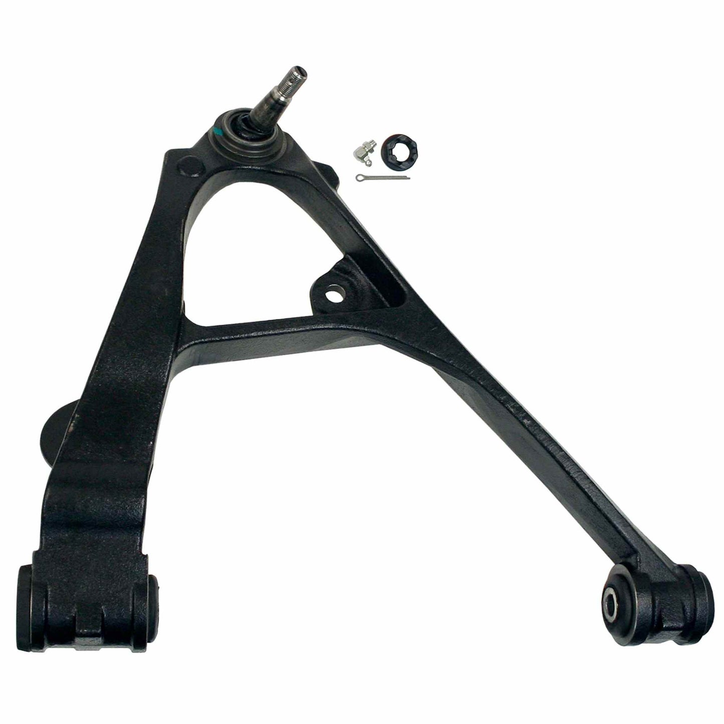 Angle View of Front Right Suspension Control Arm and Ball Joint Assembly MOOG CK620380