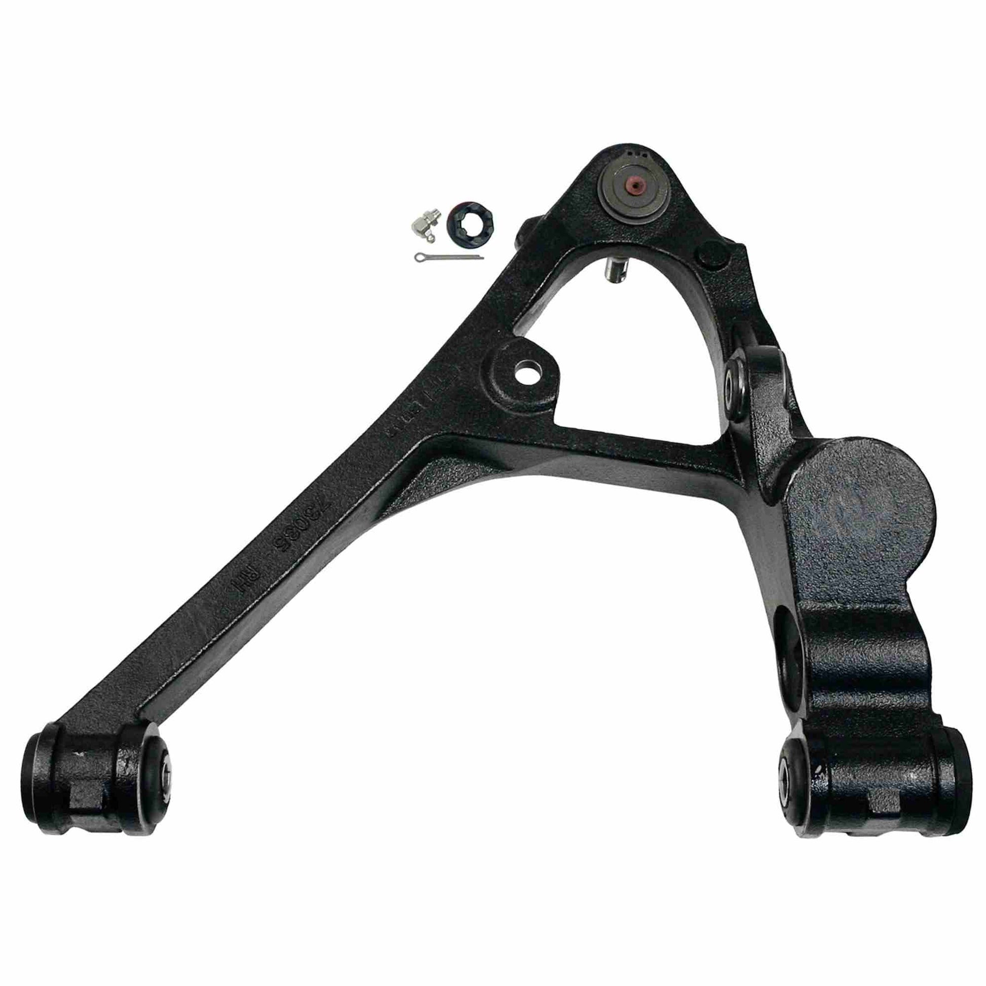 Back View of Front Right Suspension Control Arm and Ball Joint Assembly MOOG CK620380