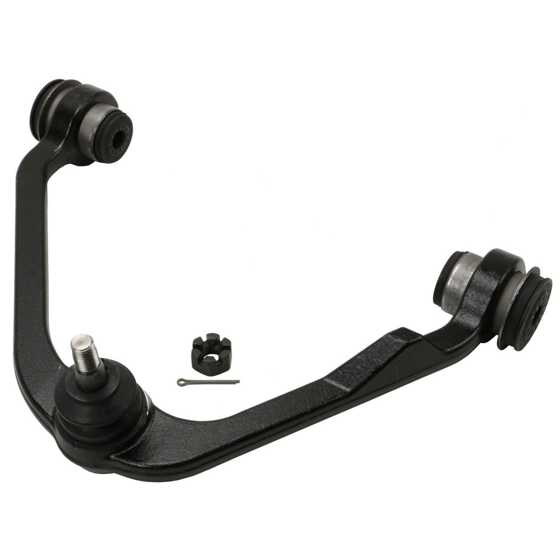 Angle View of Front Upper Right Suspension Control Arm and Ball Joint Assembly MOOG CK622997