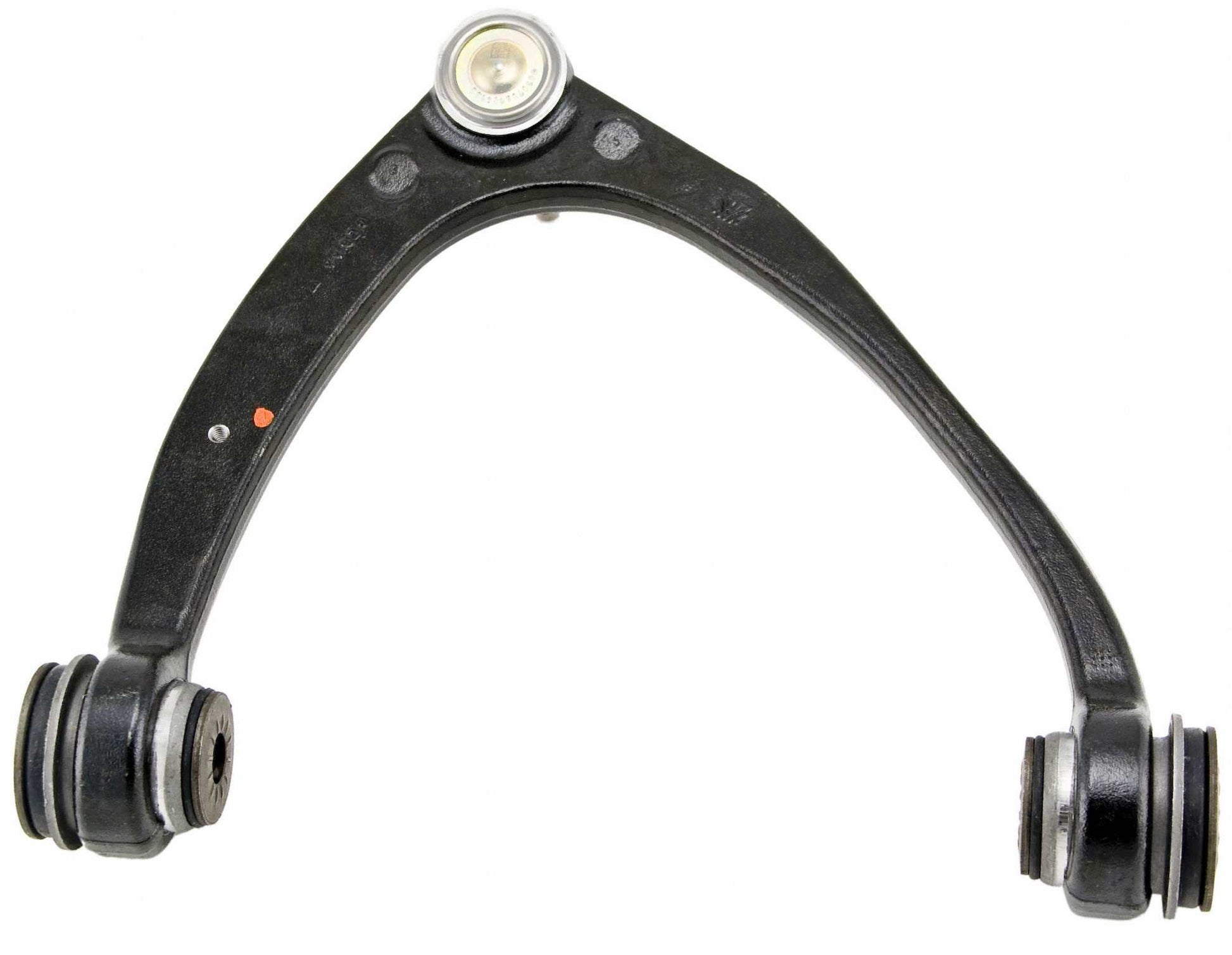 Top View of Front Upper Left Suspension Control Arm and Ball Joint Assembly MOOG CK80669