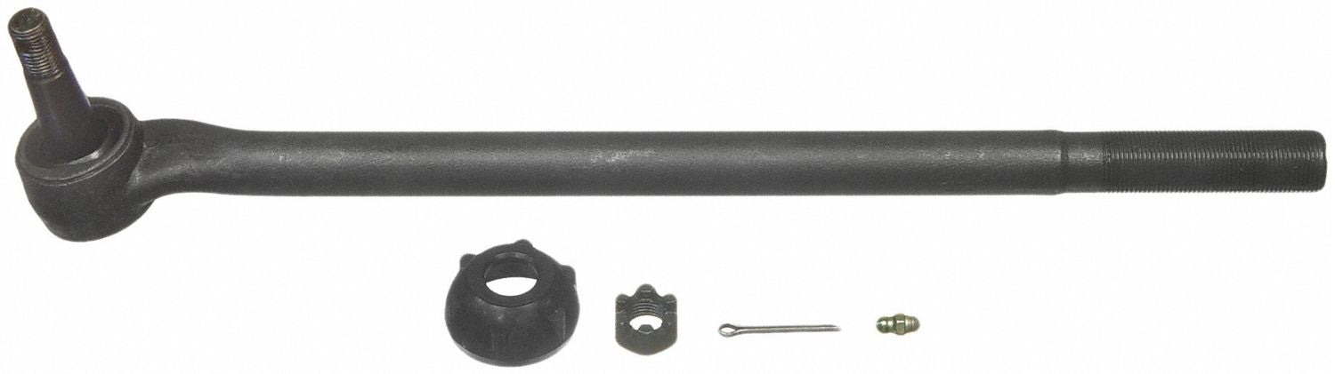 Top View of Left Steering Tie Rod End MOOG DS1072