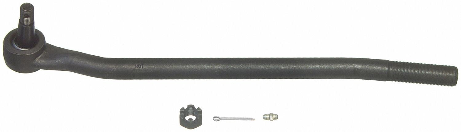 Top View of Left Steering Tie Rod End MOOG DS736