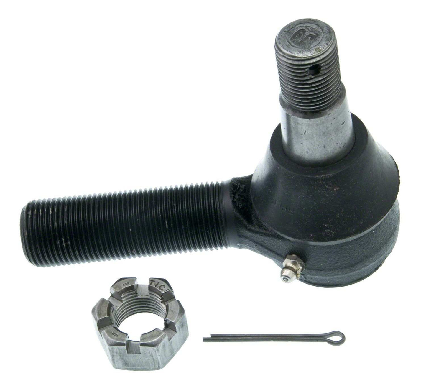 Top View of Right Steering Tie Rod End MOOG ES187R