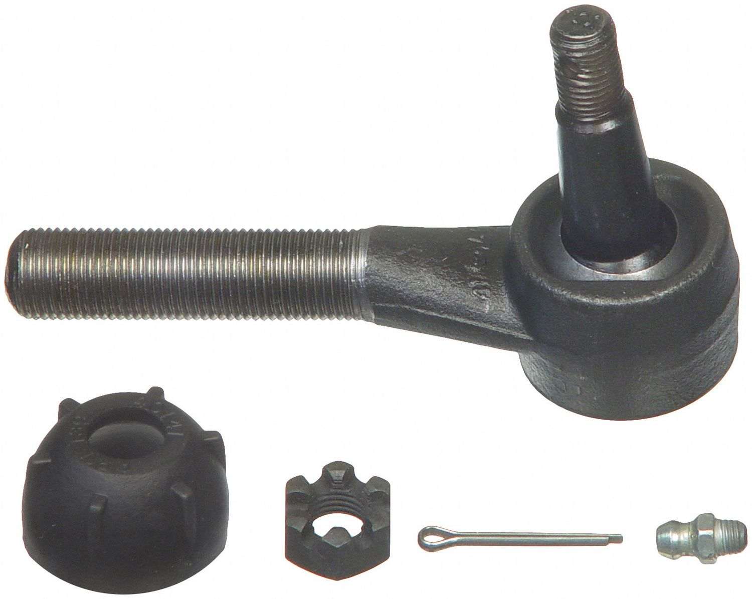 Top View of Left Steering Tie Rod End MOOG ES323R