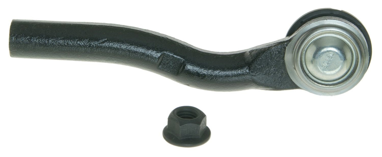 Bottom View of Left Steering Tie Rod End MOOG ES3586