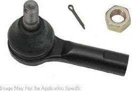 Top View of Left Steering Tie Rod End MOOG ES3625