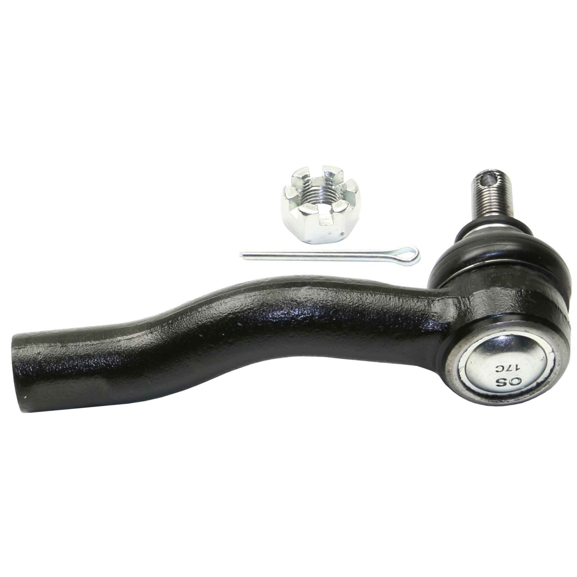 Back View of Right Steering Tie Rod End MOOG ES3654